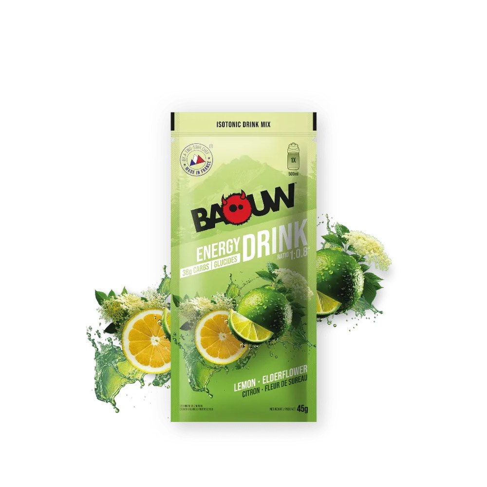 Boisson Isotonique — Citron & Sureau — Citron · Fleur de Sureau | Baouw × Posturide
