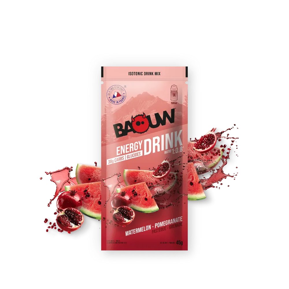 Boisson Isotonique — Pastèque & Grenade — Pastèque · Grenade | Baouw × Posturide