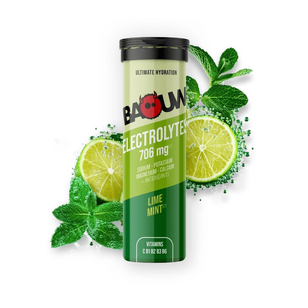 Pastilles Électrolytes — Citron Vert & Menthe — Citron Vert · Menthe | Baouw × Posturide