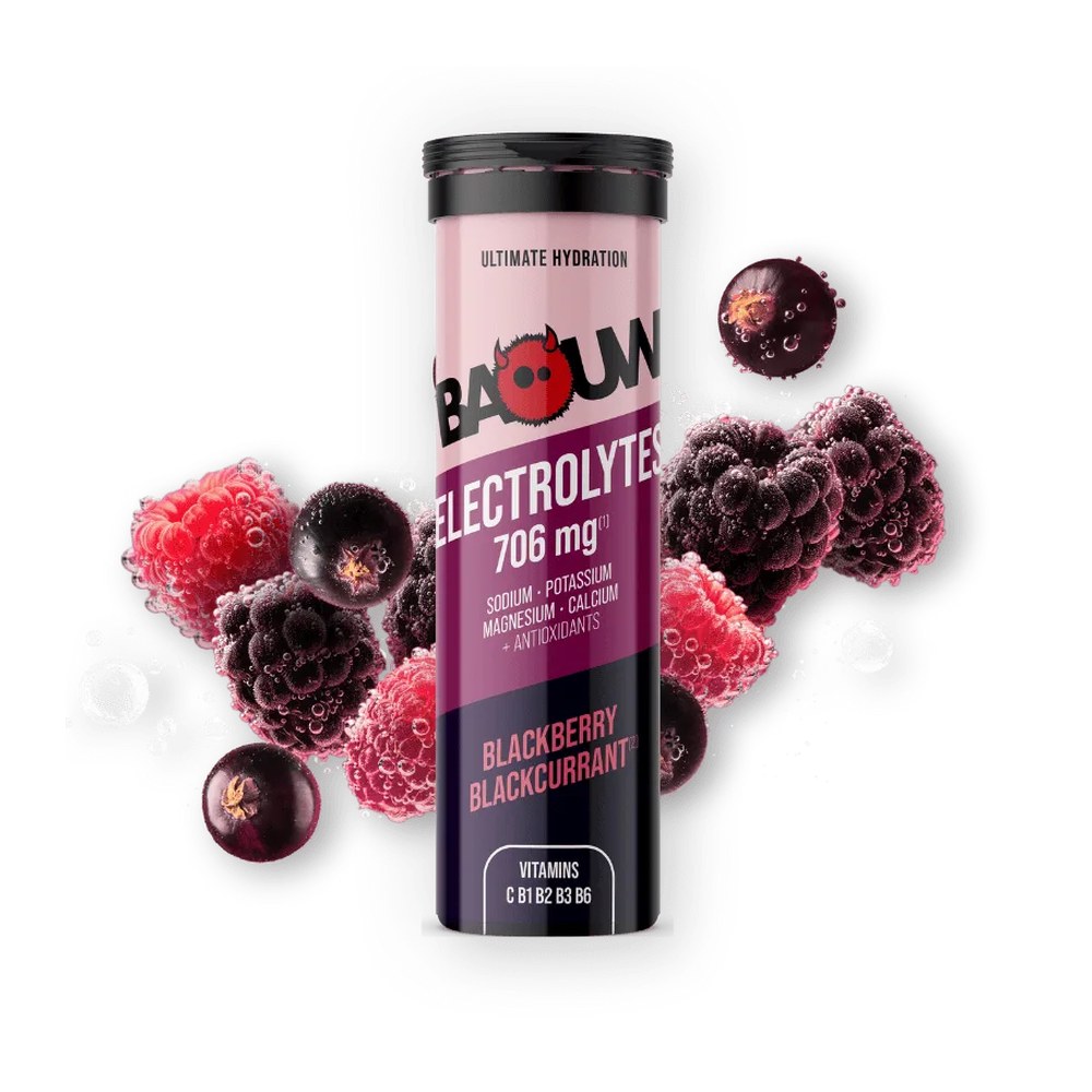 Pastilles Électrolytes — Mûre & Cassis | Baouw × Posturide