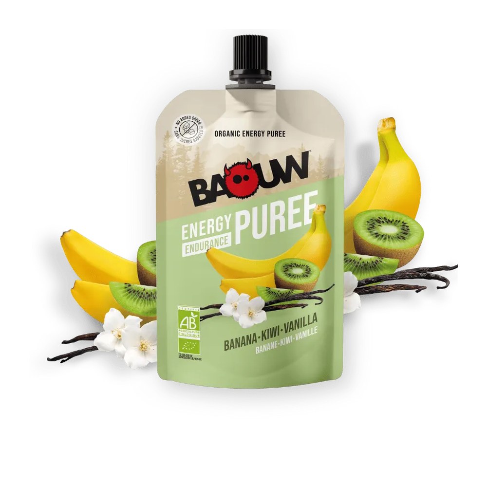 Purée Bio — Banane · Kiwi · Vanille — Banane · Kiwi · Vanille | Baouw × Posturide