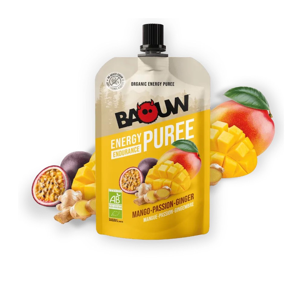 Purée Bio — Mangue · Passion · Gingembre — Mangue · Passion · Gingembre | Baouw × Posturide